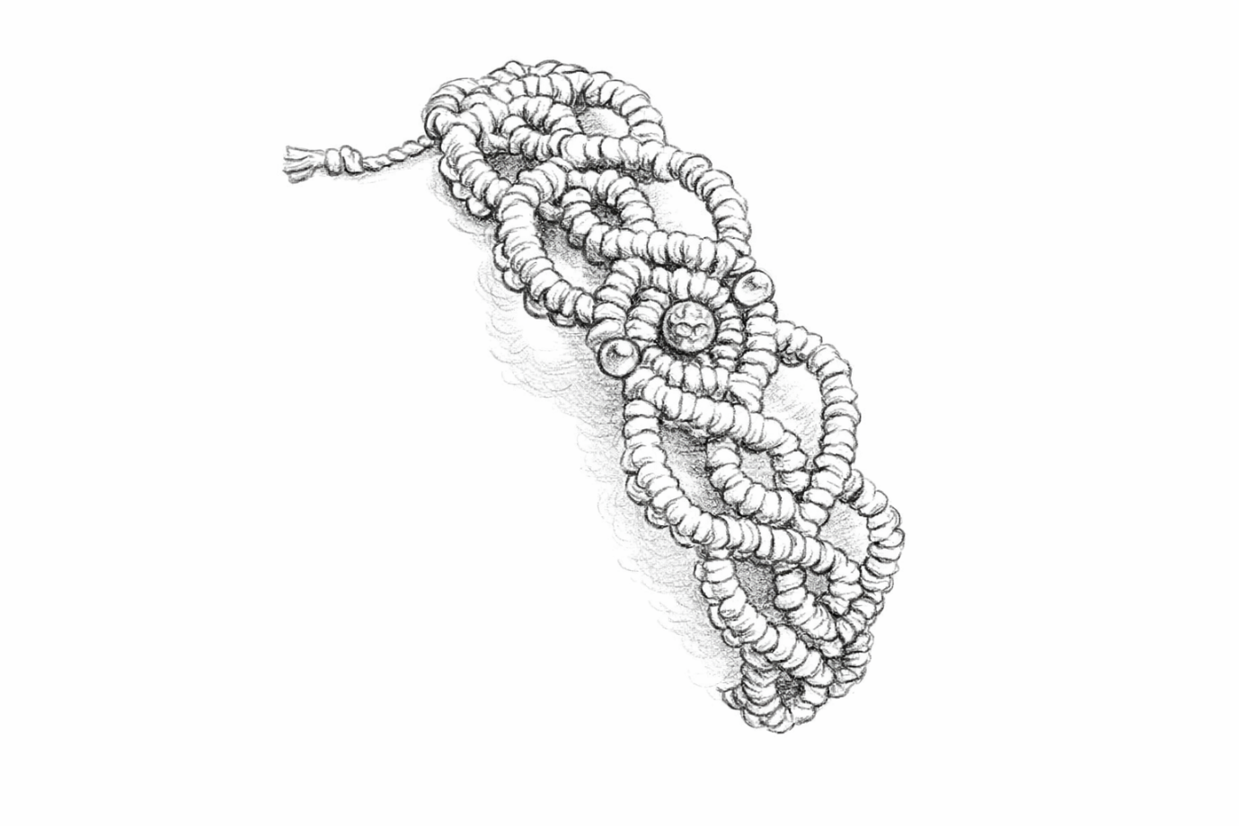 Macrame Inspired bracelet sketch from the update document