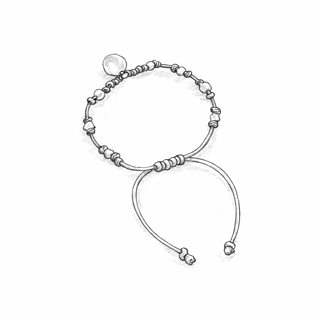 Maximal Accents bracelet sketch from the update document